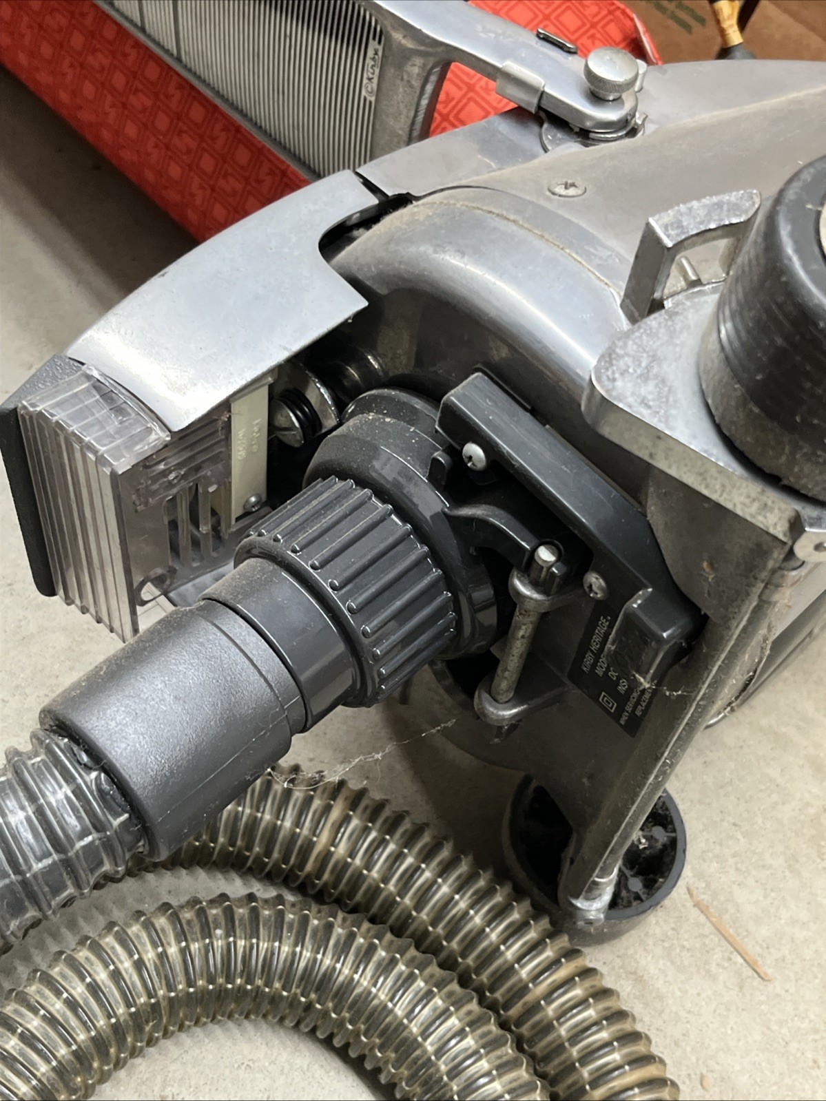 Kirby Vacuum Heritage 1-HD with Attachments For Parts Are Rebuild Please Read