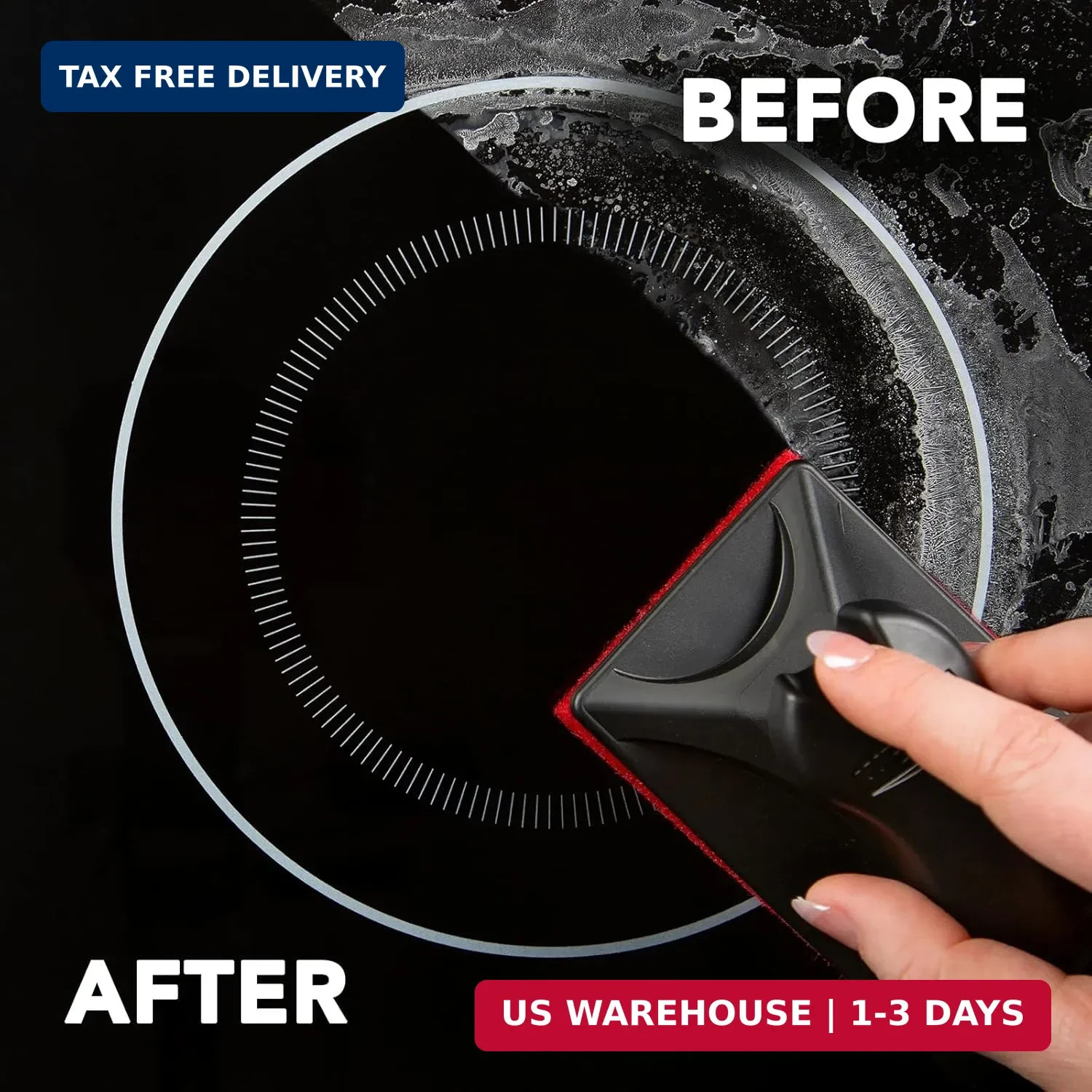 Weiman Glass & Ceramic Cooktop, Stove Top & Oven Cleaner Kit – Kitchen Cleaner C