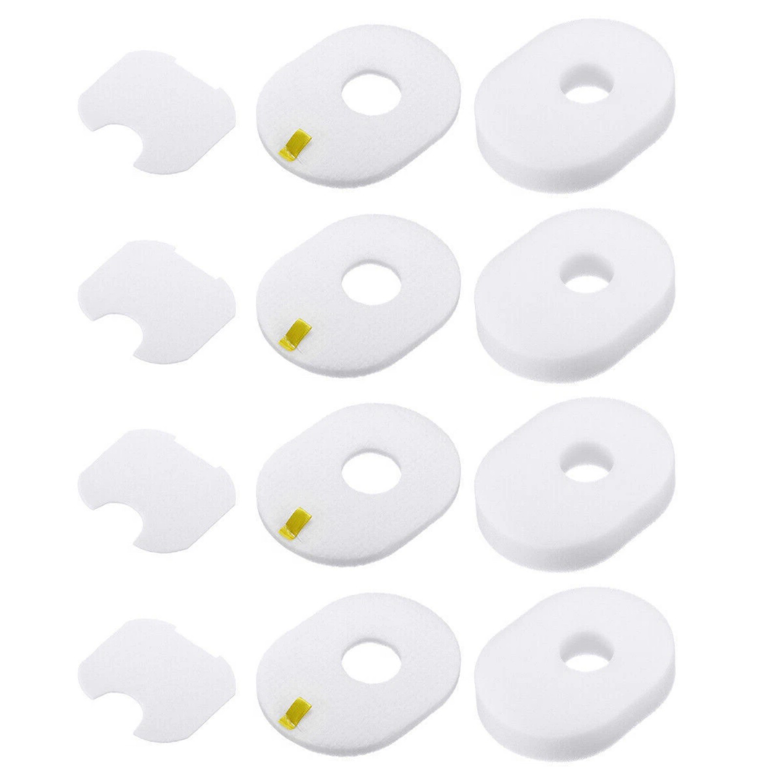 4 Pack Filter Set Replacement for Shark Rocket Vacuum HV300 HV301 CS100 Models