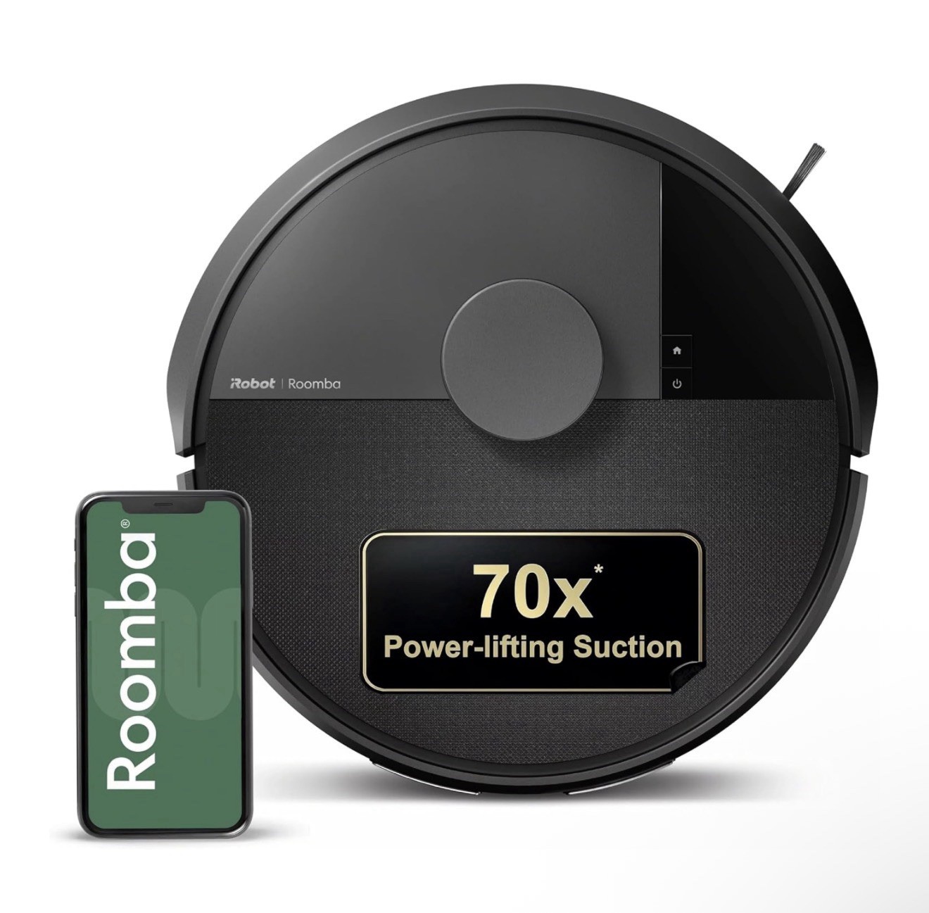NEW iRobot Roomba 105X Robot Vacuum LiDAR, Alexa, Strong Suction, Multi-Surface