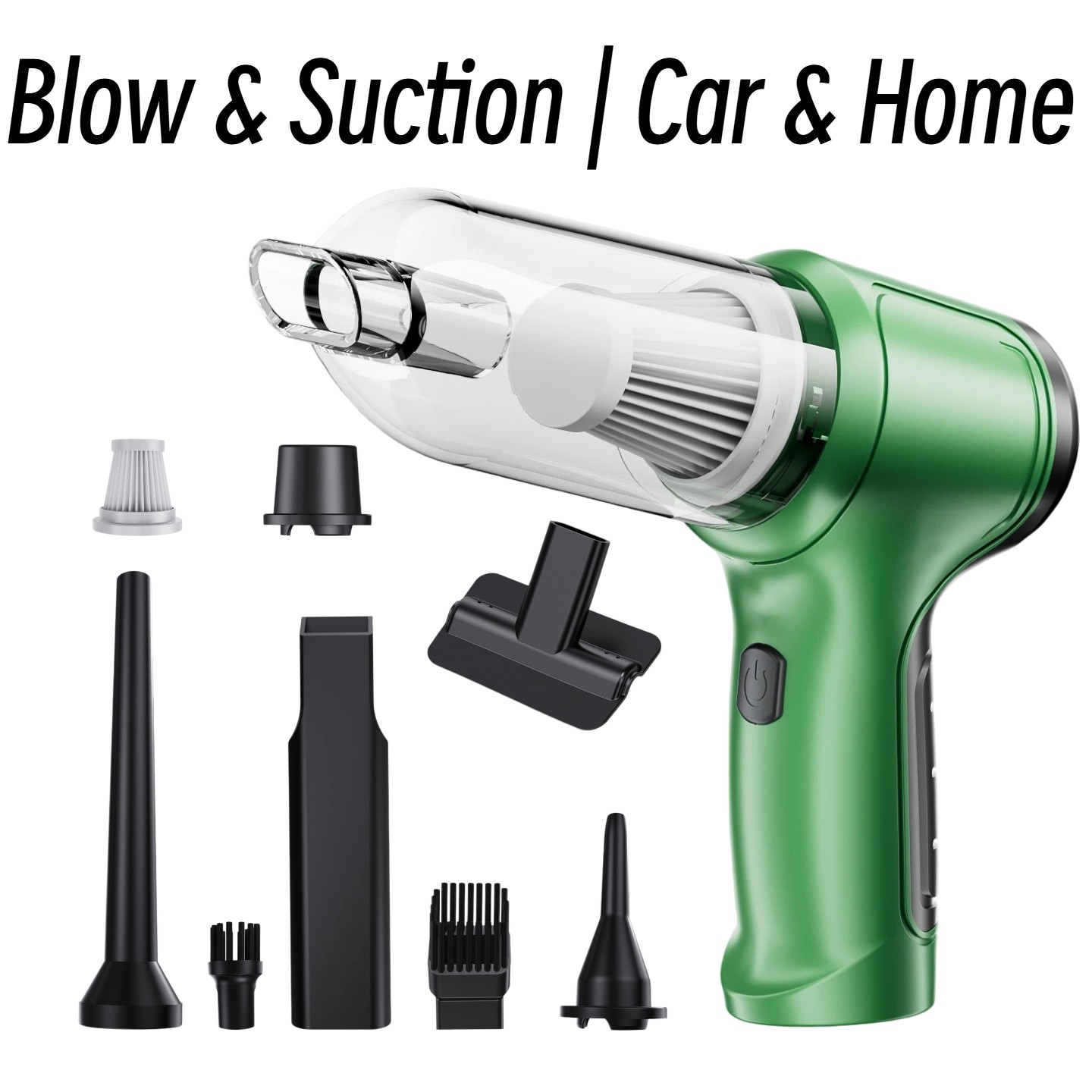 Handheld Vacuum Cordless Car Vacuum Cleaner Portable Suction&Blower for Home&Car
