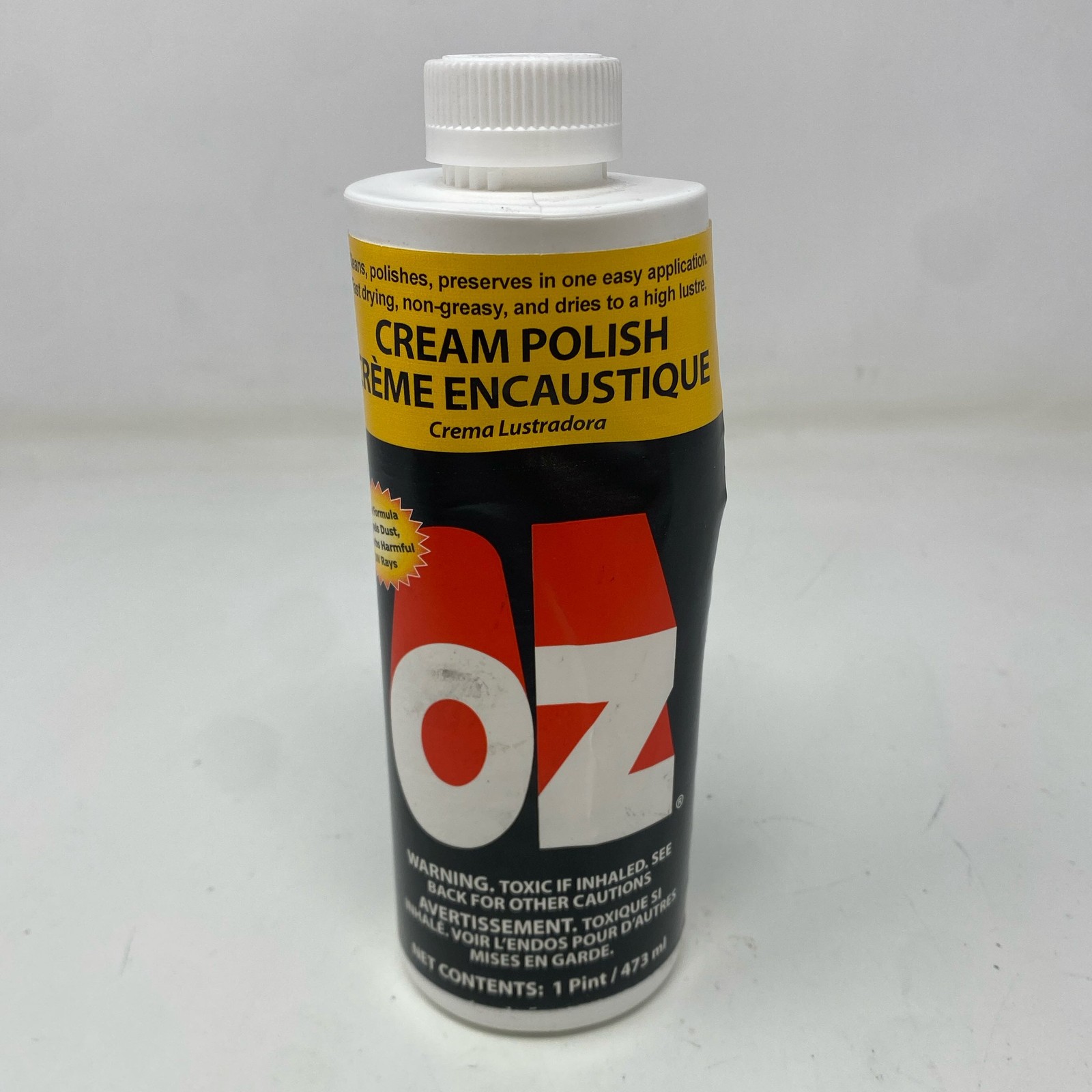 Mohawk OZ Cream Polish, Lemon Scent – 1 Pint (16 oz)