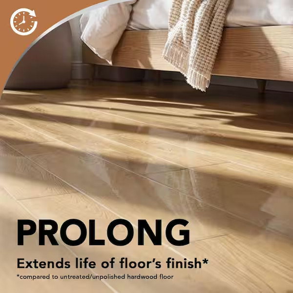 Weiman Wood Floor Polish and Restorer – 32 Ounce – High-Traffic Hardwood