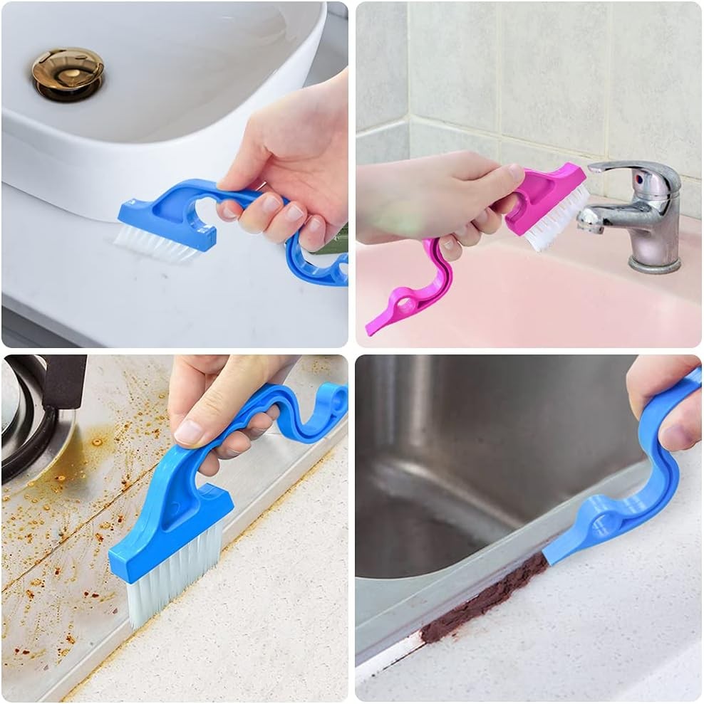 Crevice Gap Cleaning Brush Tool, 6PCS Hand-held Groove Gap Cleaning Tools | 2 in