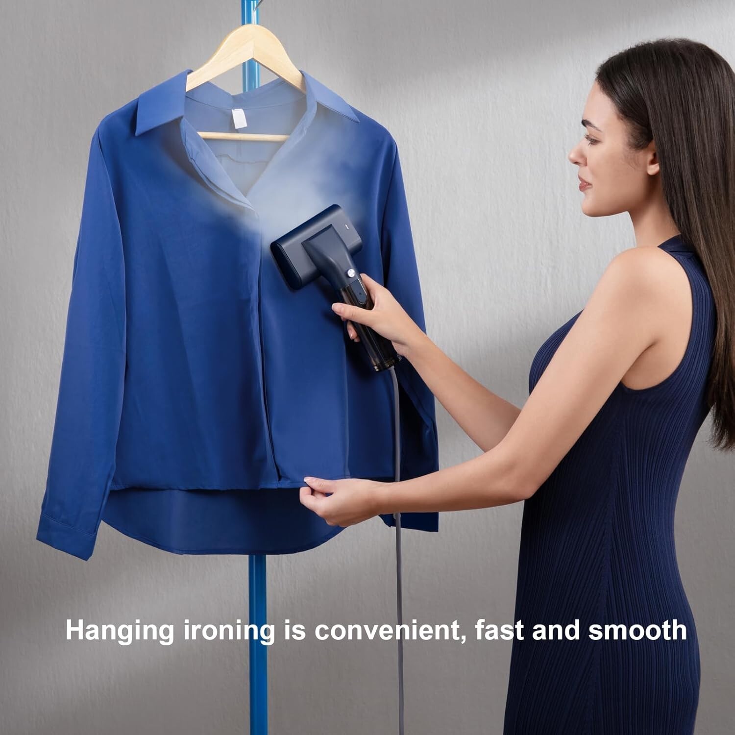 Portable Iron and Travel Steamer,Handheld Garment Steamer,0.9 lbs,1200W, 120V