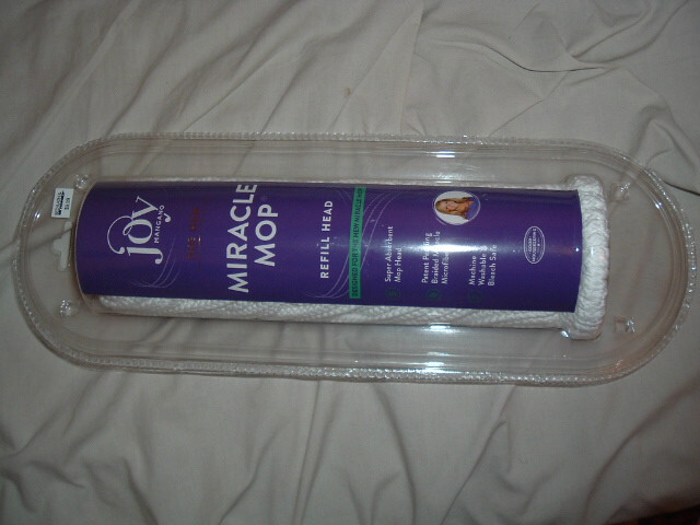 Mint Joy Miracle Floor Mop Refill Head Brand New Sealed supper absorbent cleaner