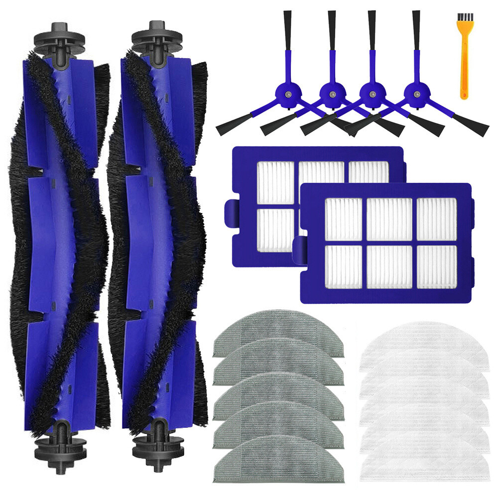 For Eufy Robovac X8 Series Hybrid Vacuum Cleaner Brush Mop Filter Replacement