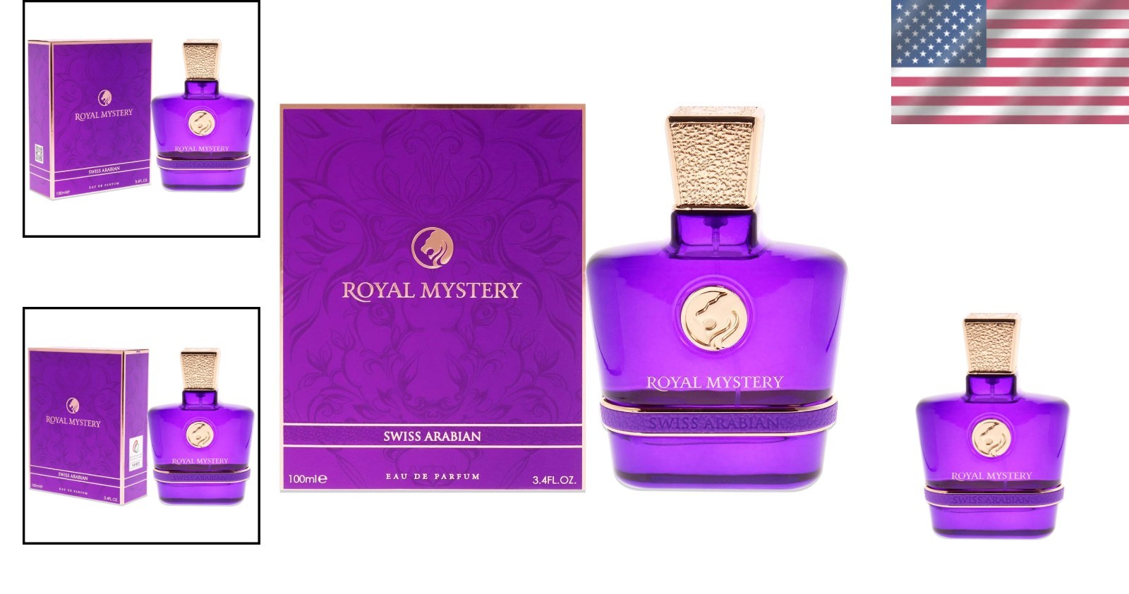 Royal Mystery 3.4 Oz EDP – Long Lasting Luxury Fragrance for Sophisticated Women