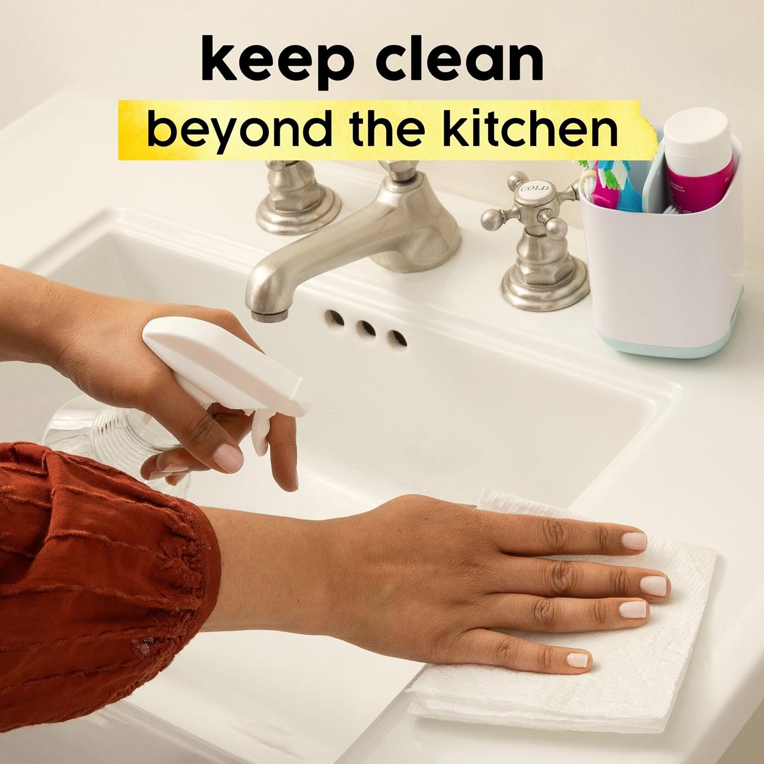 Bounty Essentials Select-A-Size Paper Towels, White, 2 Triple Rolls = 6 Regular