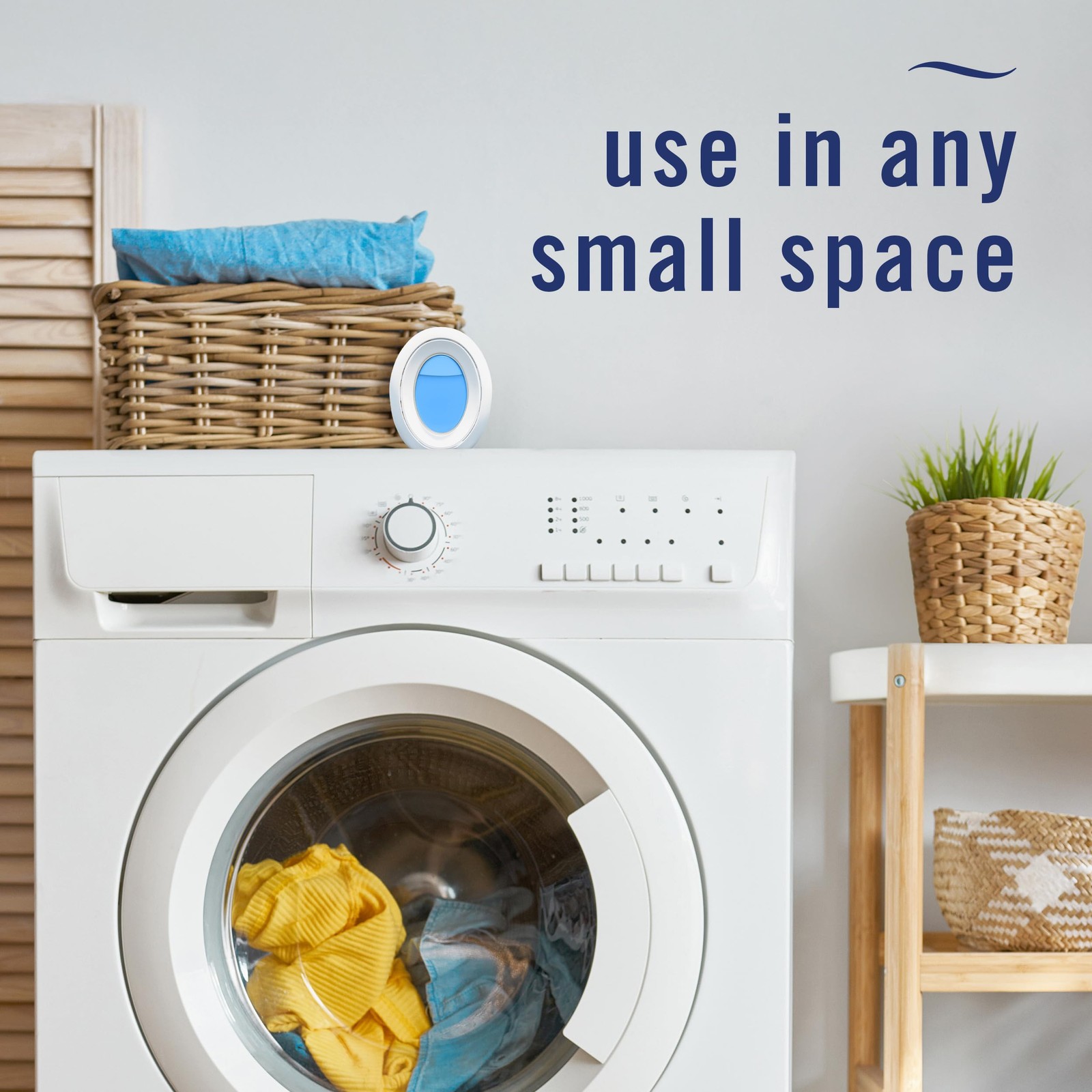 Febreze Small Spaces Air Freshener Linen Sky Odor Eliminator 0.5 Fl Oz 45 Days