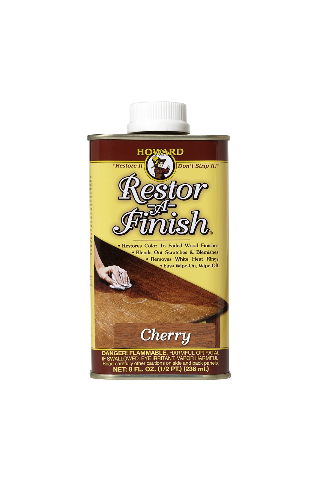 Wood Polish Conditioner 8 oz Cherry 2 Pack 16-Ounce Container
