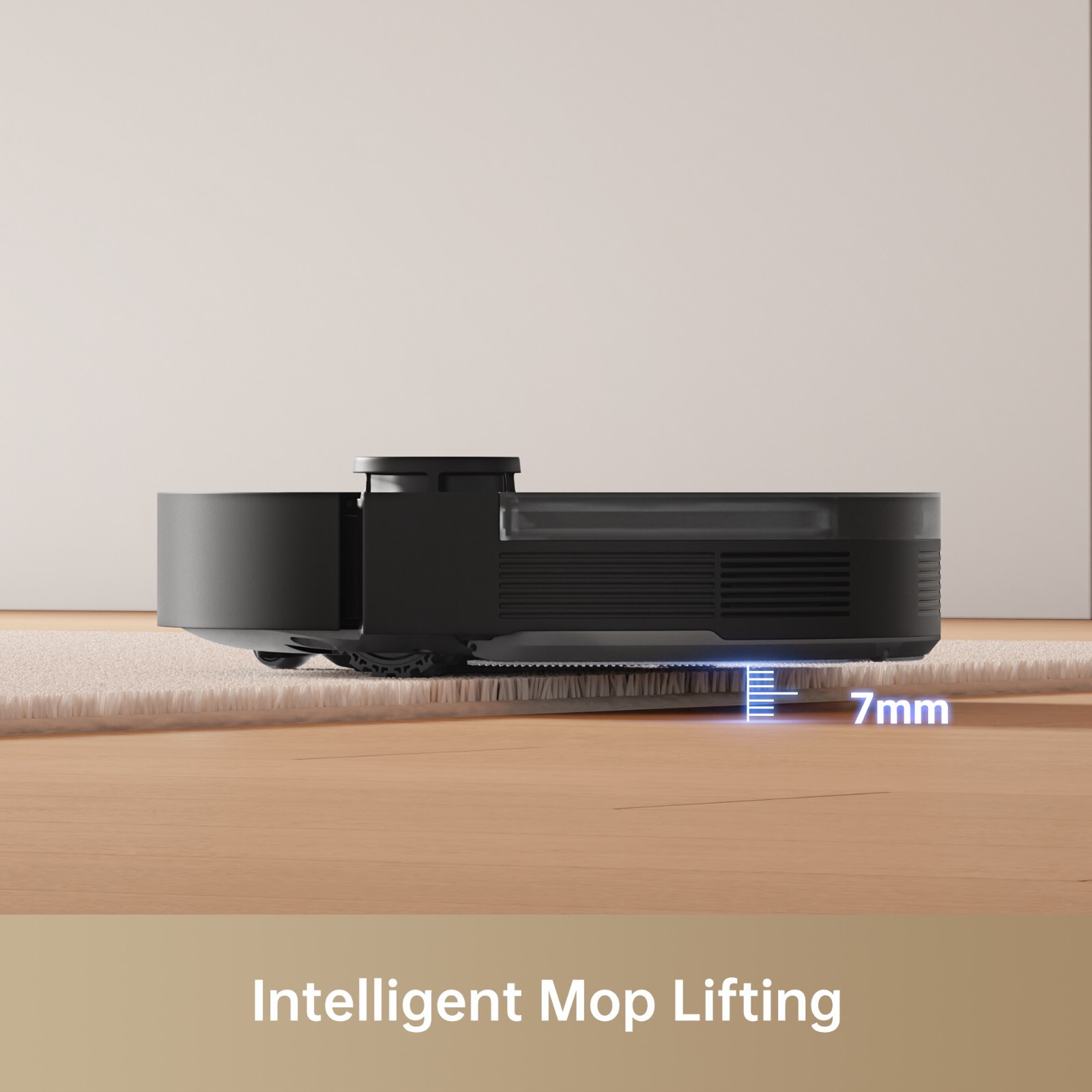 Mova S10 Robot Vacuum Cleaner with 7000Pa Suction, 260 Mins Run Time Liftable