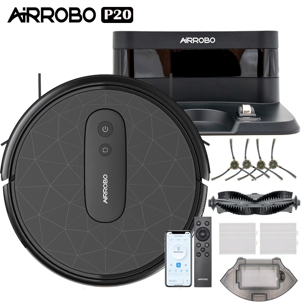 Refurbished AIRROBO P20 Automati Robot Vacuum Cleaner 2800Pa for Home Pet Hair