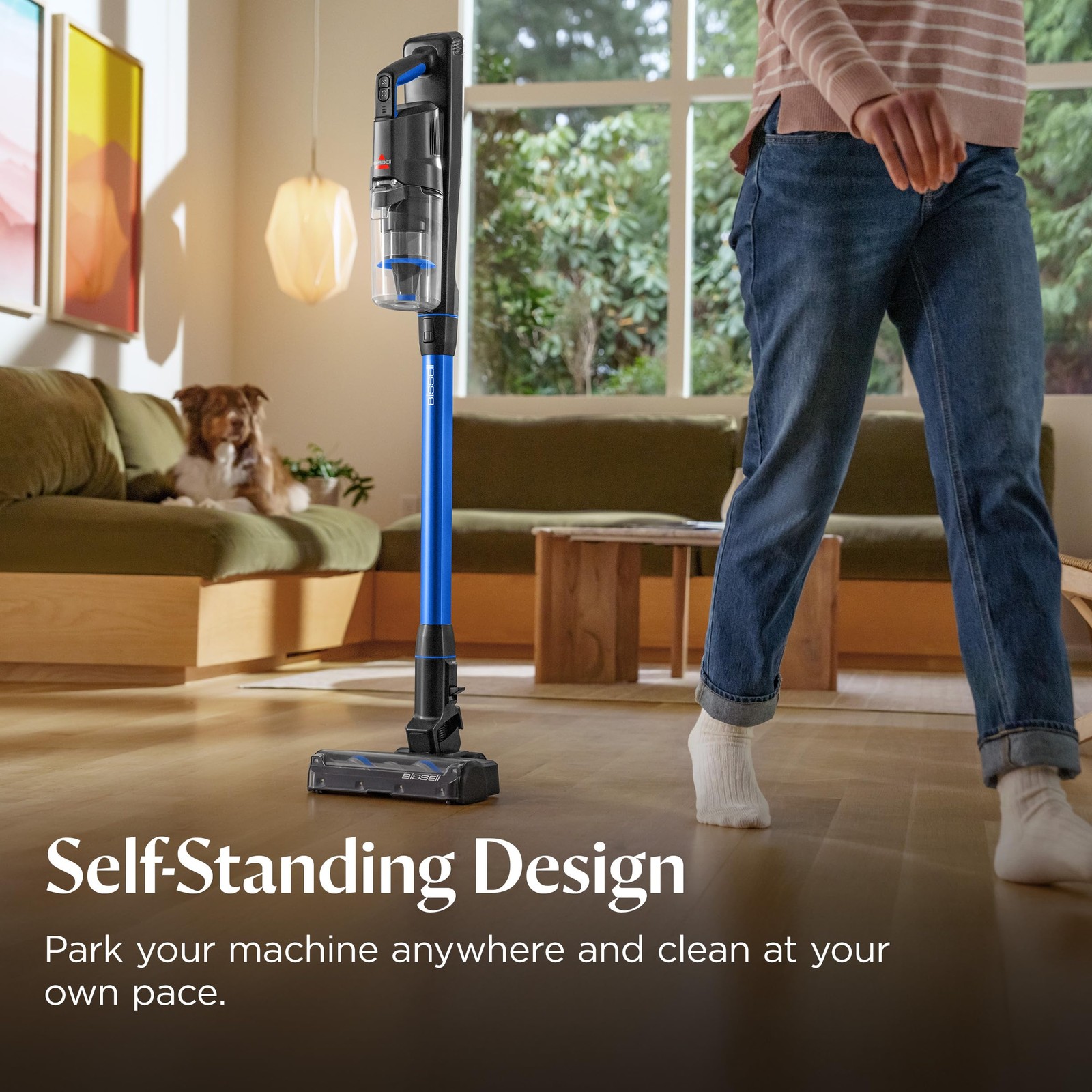 BISSELL PowerClean FurFinder 200W Cordless Vacuum, Rechargeable, 40 Min Battery