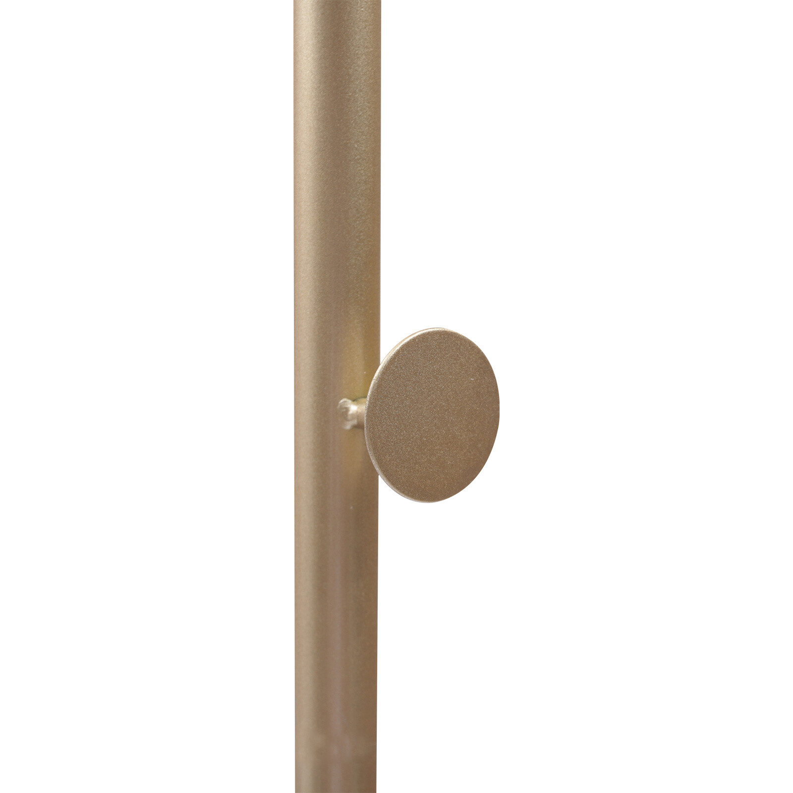 Modern Gold Clothes Rack 170cm Shelf 40cm Hanging Rod with 3* Side Hooks