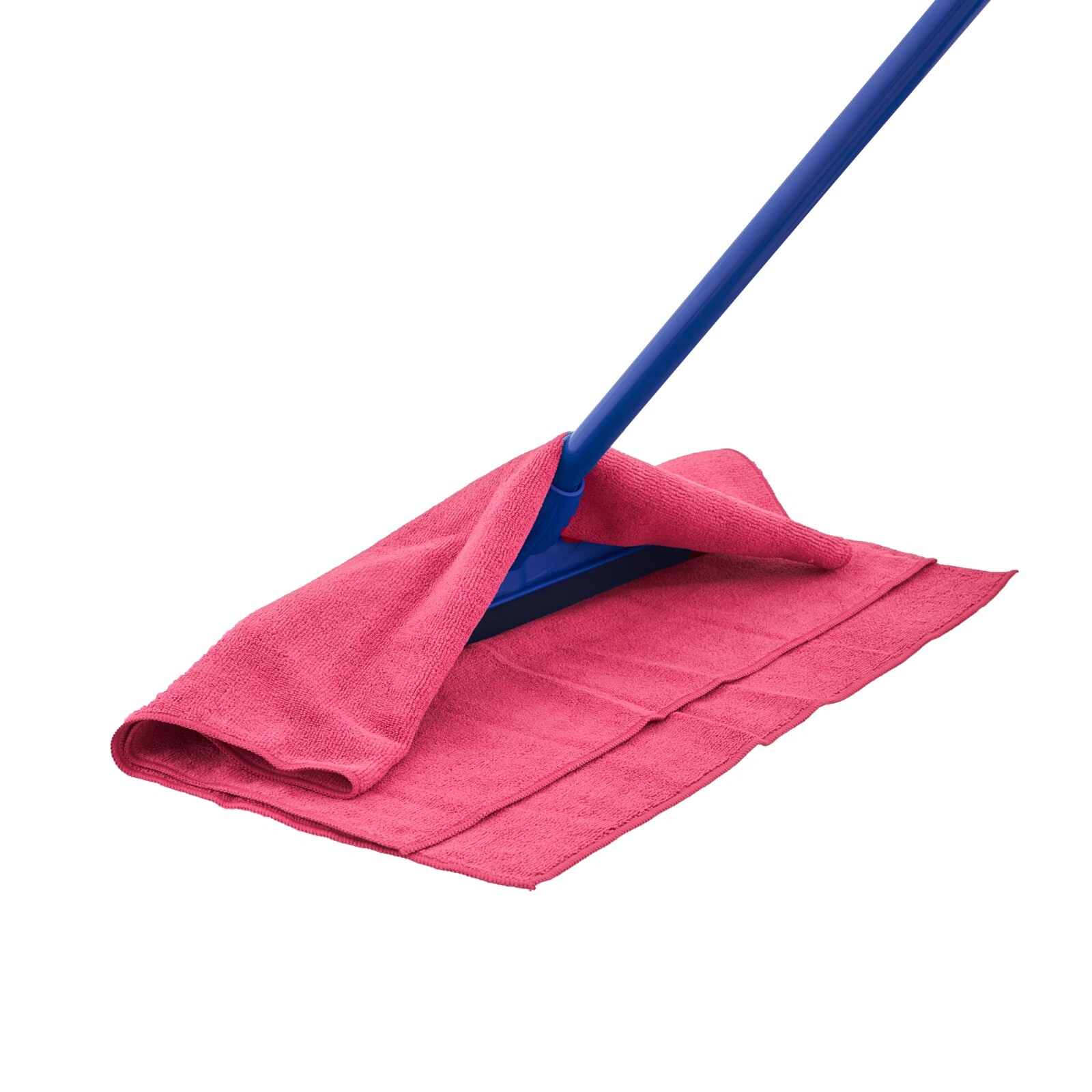 Superio Microfiber Cleaning Cloths (6-Red 6-Blue)Home, Residential, & Commercial
