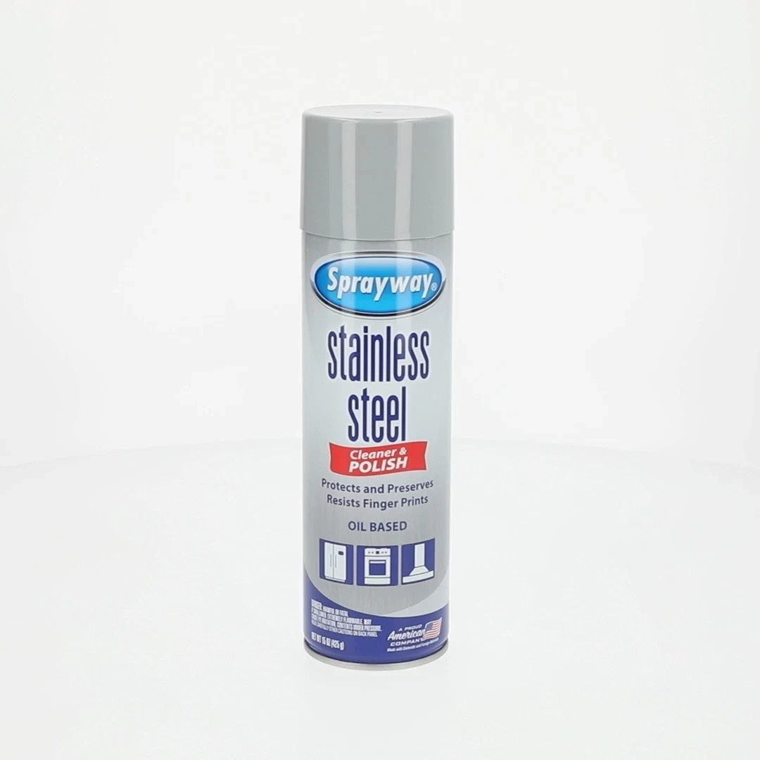 Sprayway SW148R Stainless Steel Cleaner Polish 15 oz Metal Surface Spray 1 Can