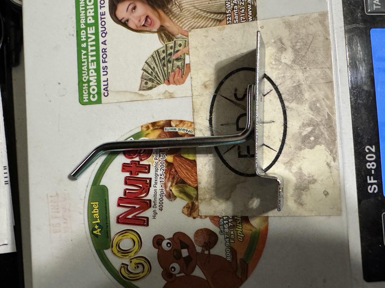 New Box Of Slat Wall Hangers 96 Total 10 Pounds 13 Ounces