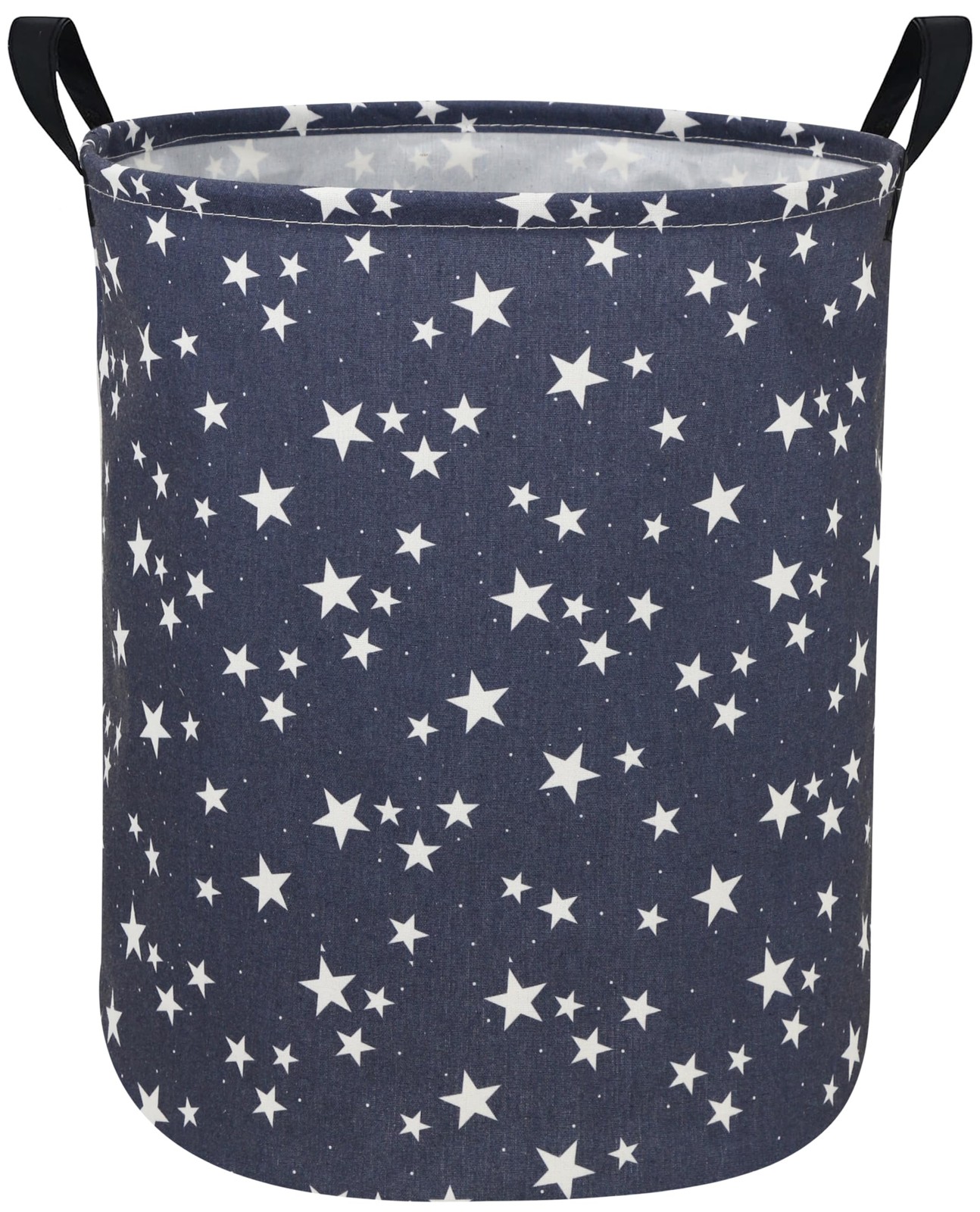 Blue Star Laundry Hamper, Kids, Collapsible Basket, Storage, Toy Organizer