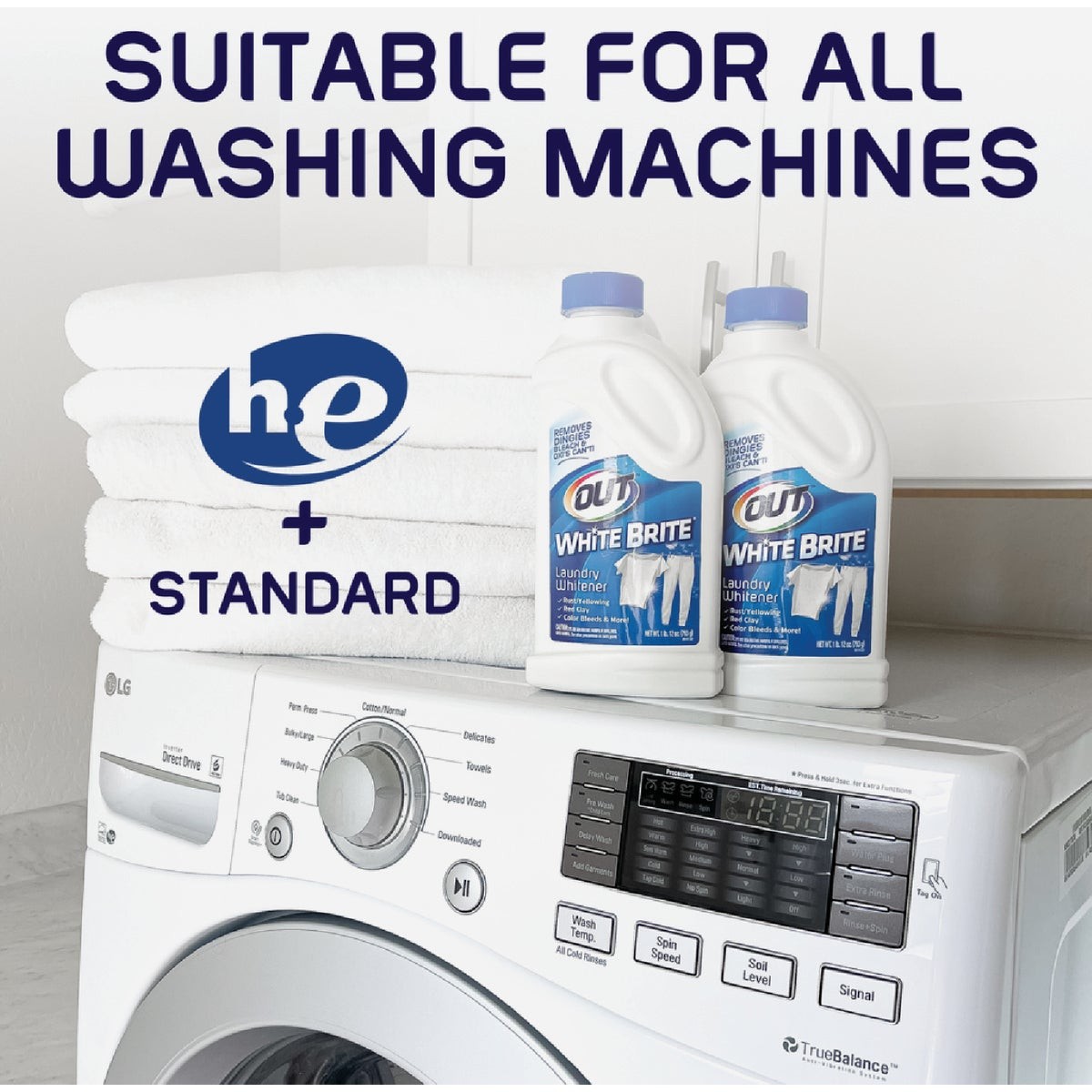 White Brite 28 Oz. Out Laundry Brightener WB30N White Brite WB30N 076168001173