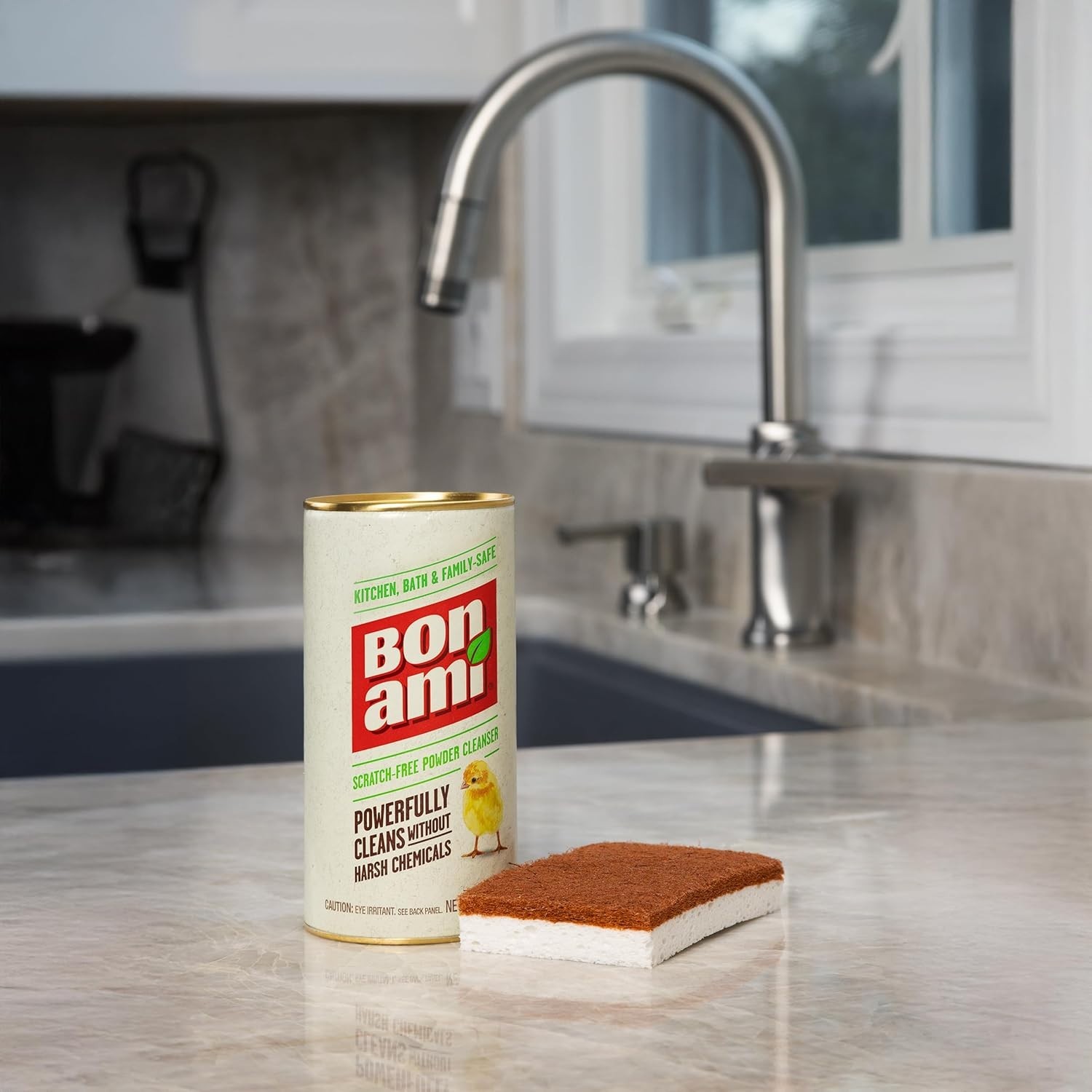 Powder Cleanser for Kitchens & Bathrooms – All Types of Surfaces, Cleans Grime &