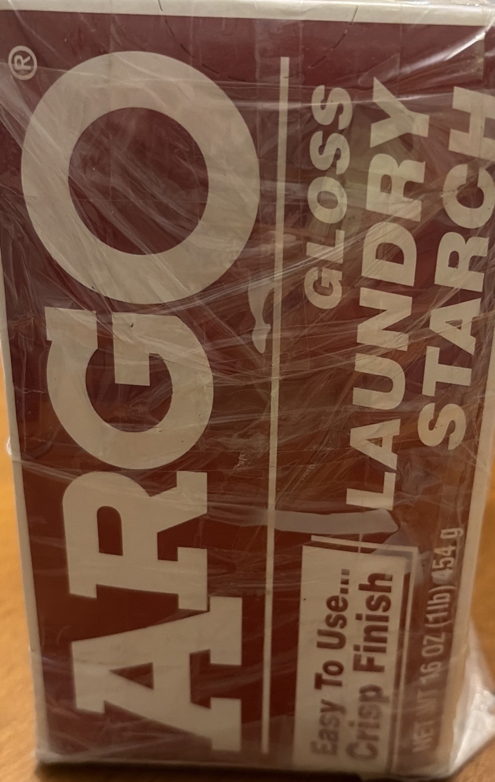 4!! Argo Gloss Laundry Starch Easy to Use Crisp Finish Discontinued NOS Sealed