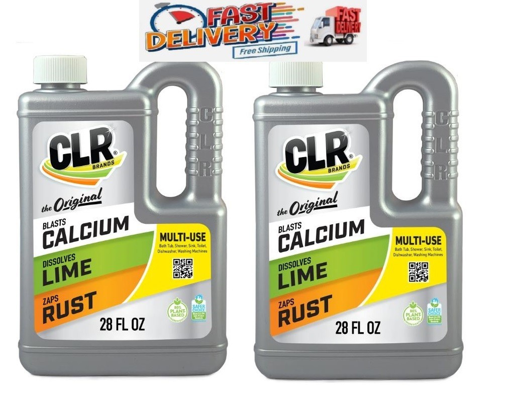 CLR 28 oz. Calcium, Lime and Rust Remover (2-Pack)