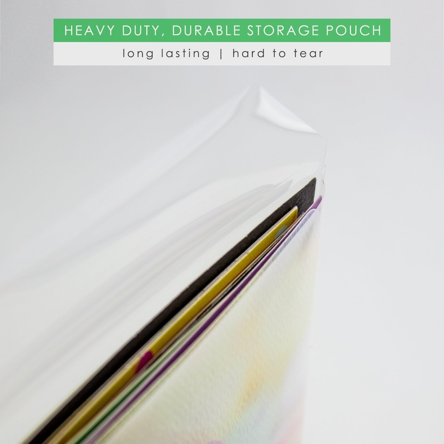 50 Clear Stamp and Die Storage Pockets CPP Plastic Pockets, large 5.5 x 7.25 …