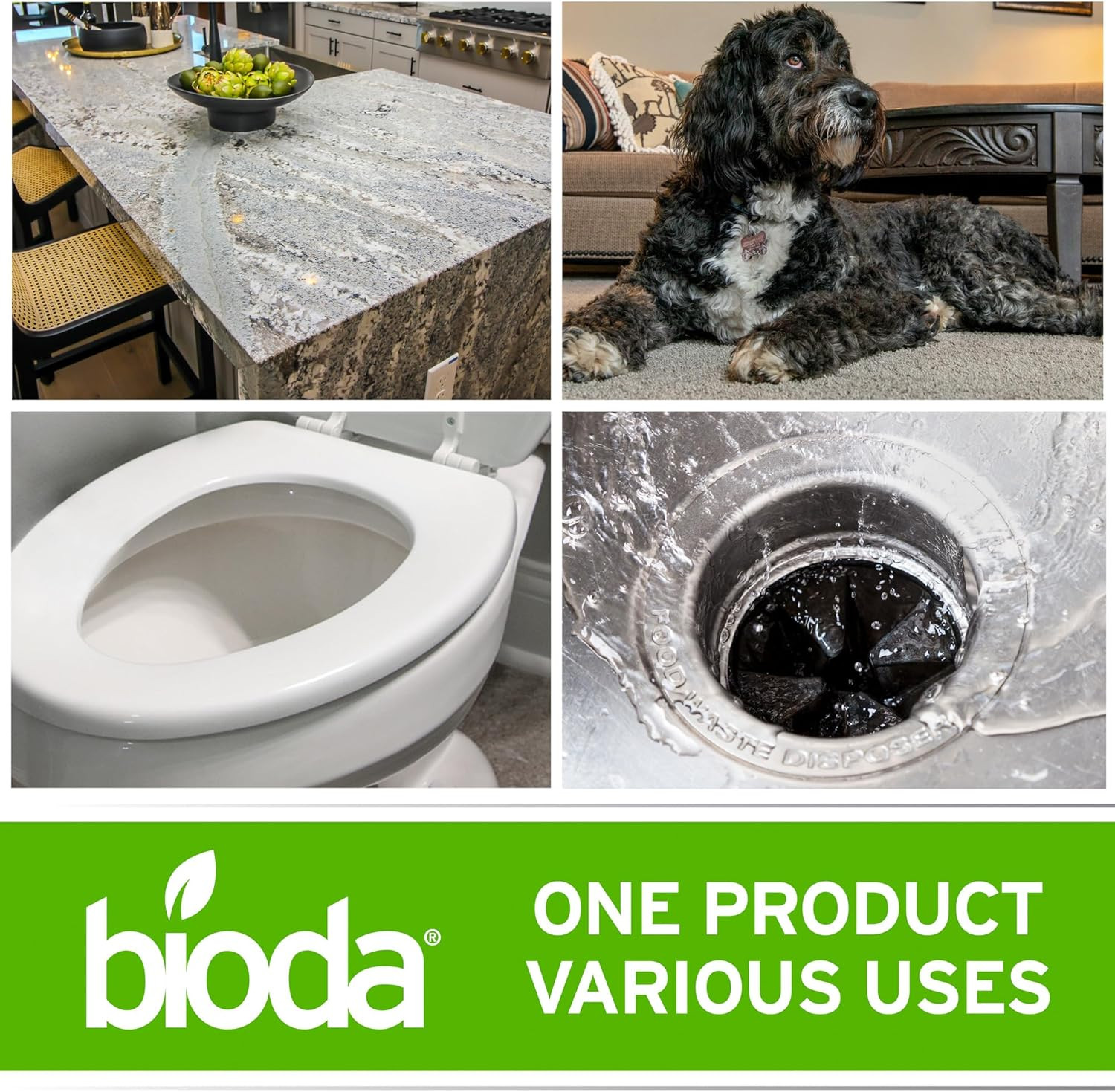 Bioda Multi-Purpose Probiotic Enzyme Cleaner and Deodorizer | Professional Stren