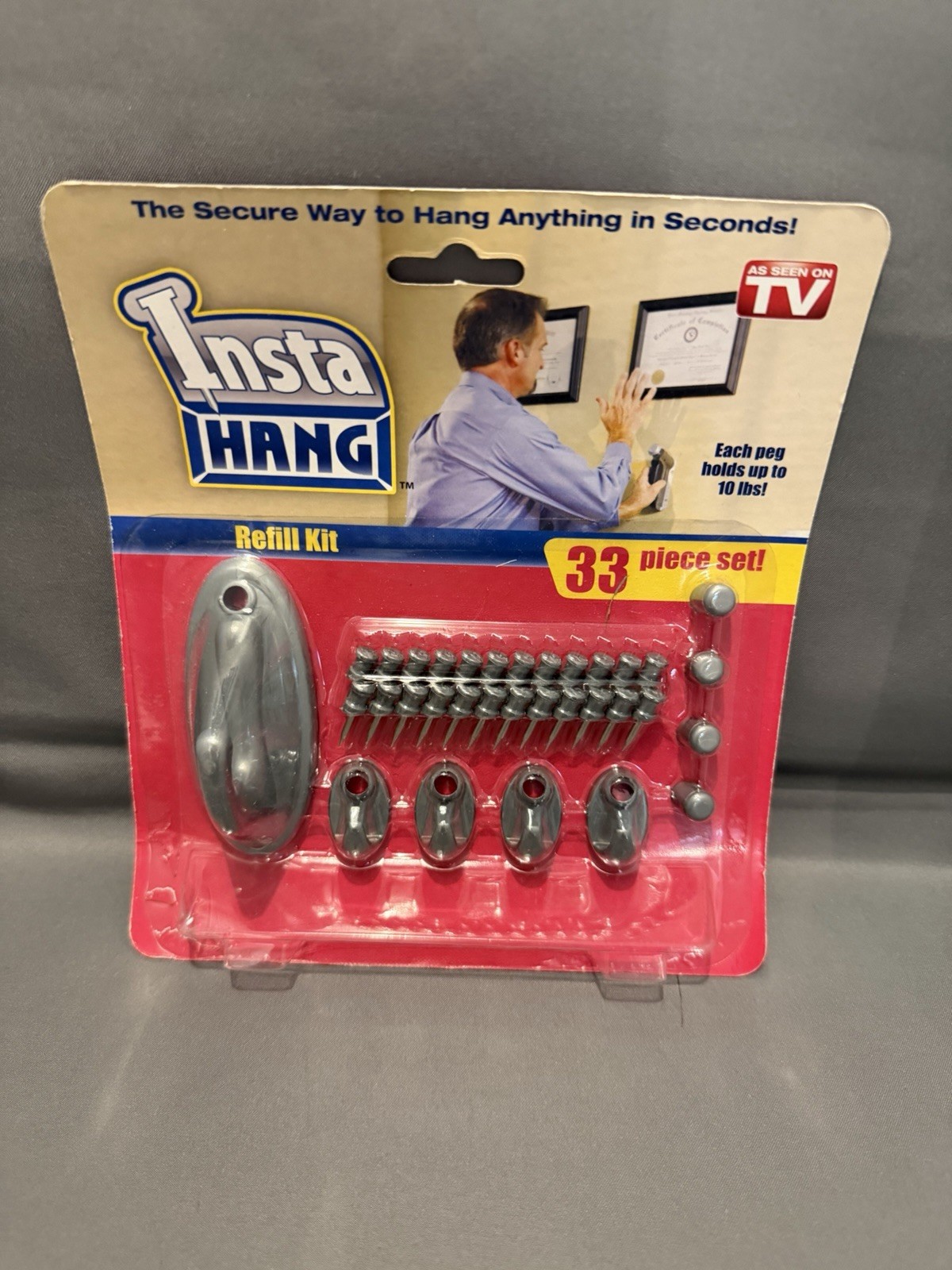 InstaHang Lot Picture Frames, Tools, Laser Level, Extra Pieces New See Pics