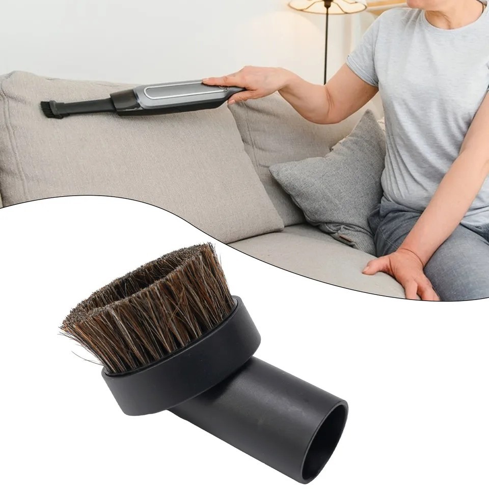 Universal Replacement Vacuum Cleaner Attachment ROUND Brush 1.25″ (32mm) Dust
