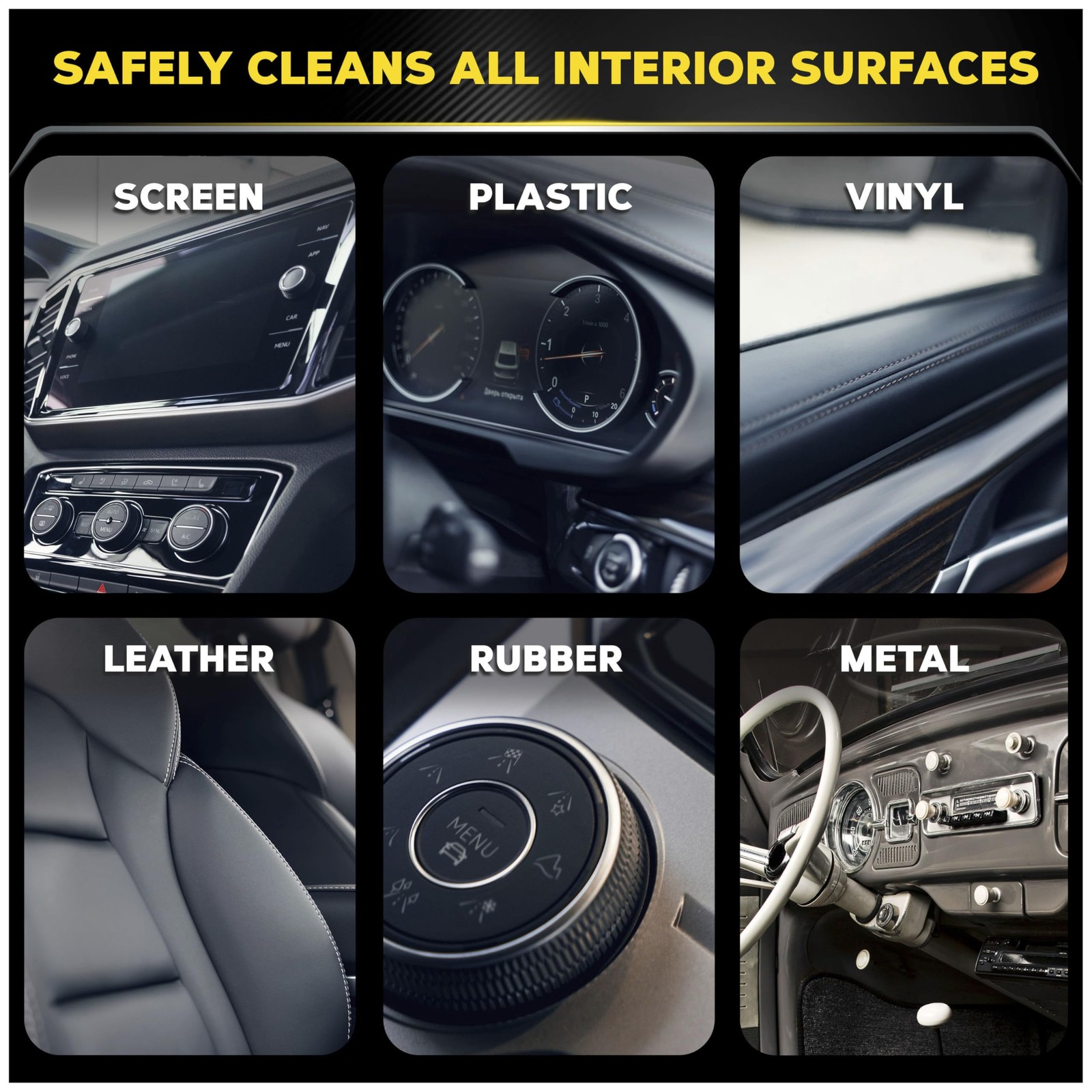 Meguiar’s Quik Interior Detailer Cleaner – 24 Oz 24 Fl (Pack of 1), White