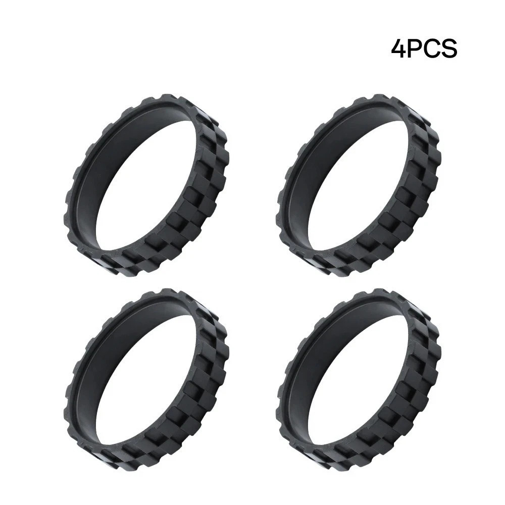 4X Vacuum Robot Tires for Irobot Roomba Wheels Series 5/6/7/8/9/I7 S9+ Anti-Slip