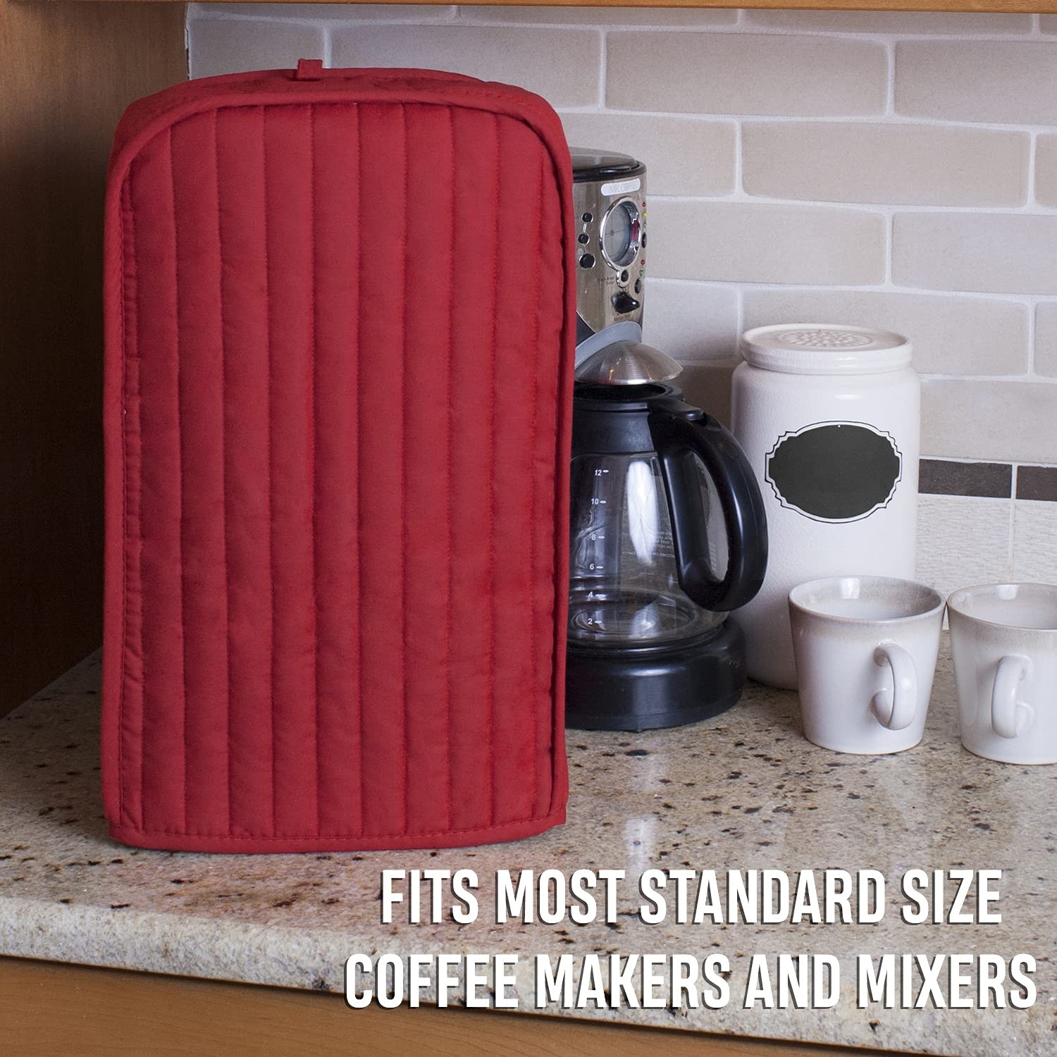 Ritz Premium Universal Coffee Maker Cover, 16″ x 11.5″ x 7.75″, Durable