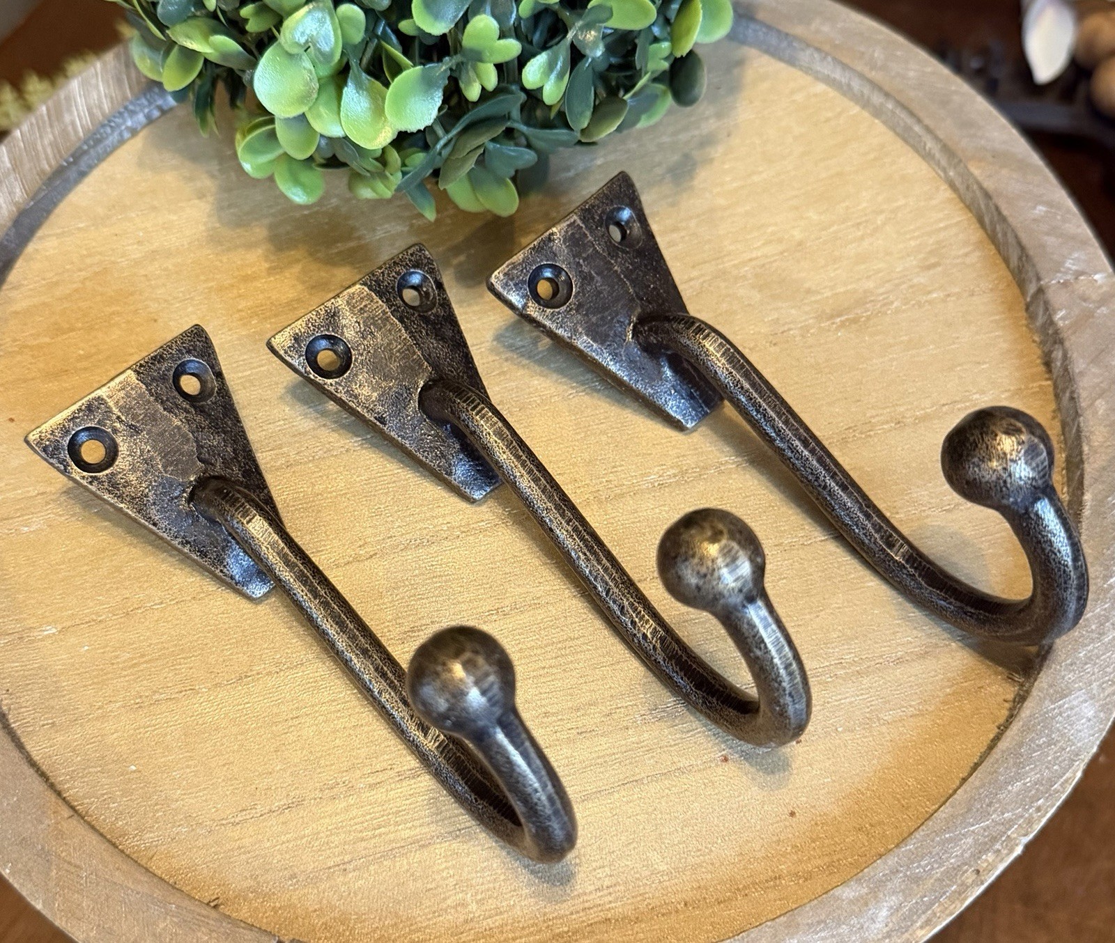 5 Antique Bronze Arrowhead Wall Hook Towel Coat Hook Vintage Wall Hooks Rustic