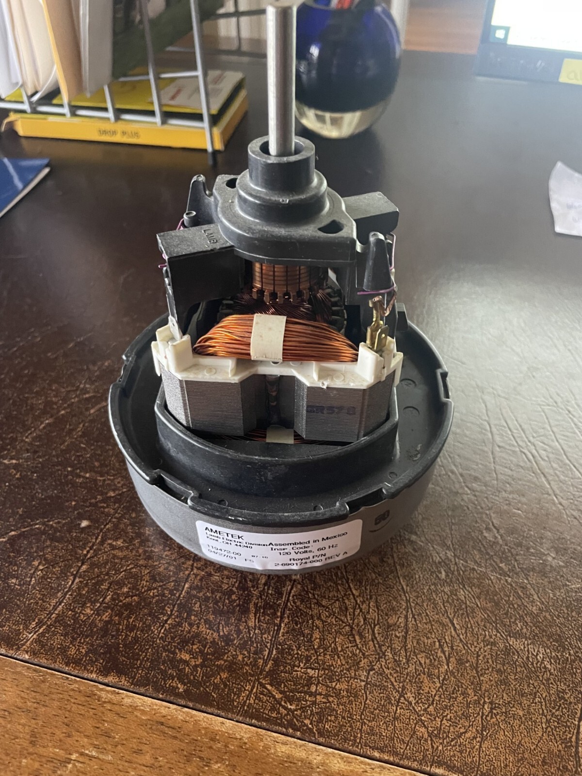 Ametek 119472-00 Vacuum Cleaner Motor