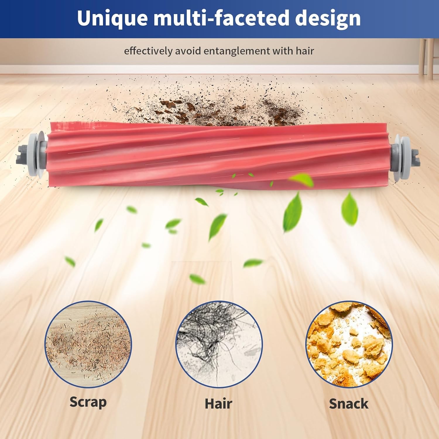 Roller Brush Replacement for Roborock S7, Q7 Series, MaxV Plus, Q Revo Robotic