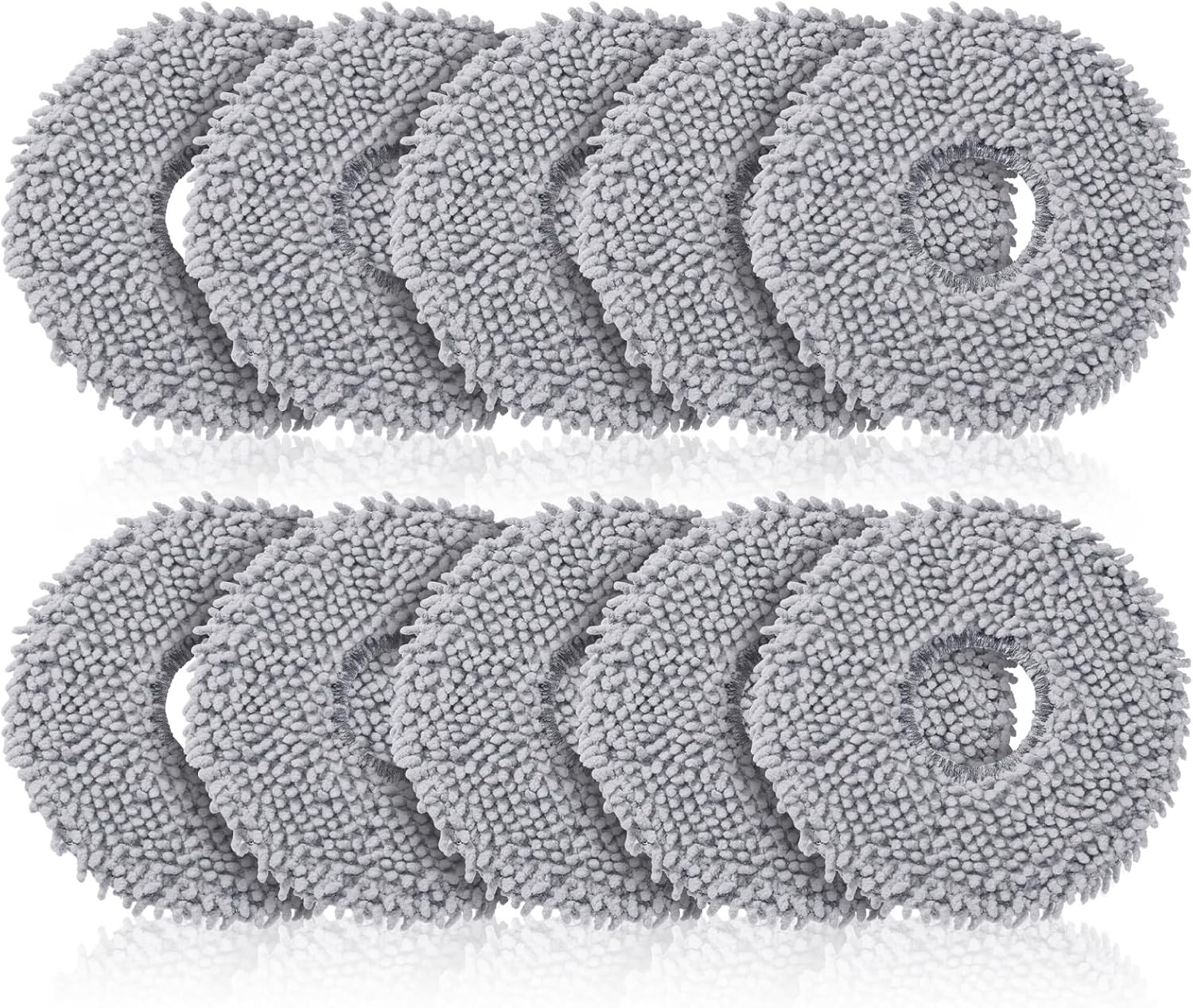 10 Pack Mop Pads for Roborock Qrevo S Pro, Qrevo S5V, QV 35A, Saros 10R | and