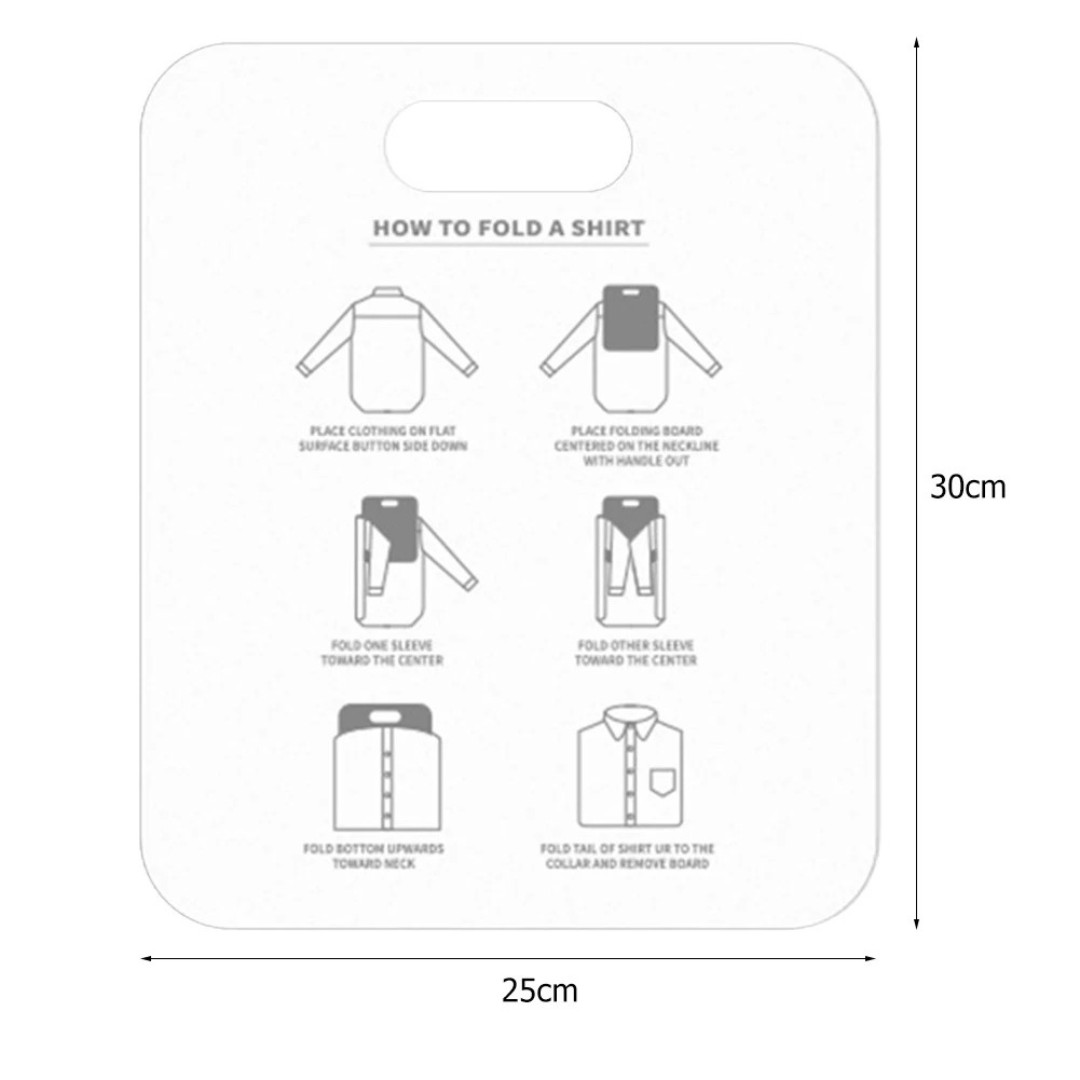 Clothes Folder Magic Folding Board Laundry T Shirt Fast Fold Flip For Adult