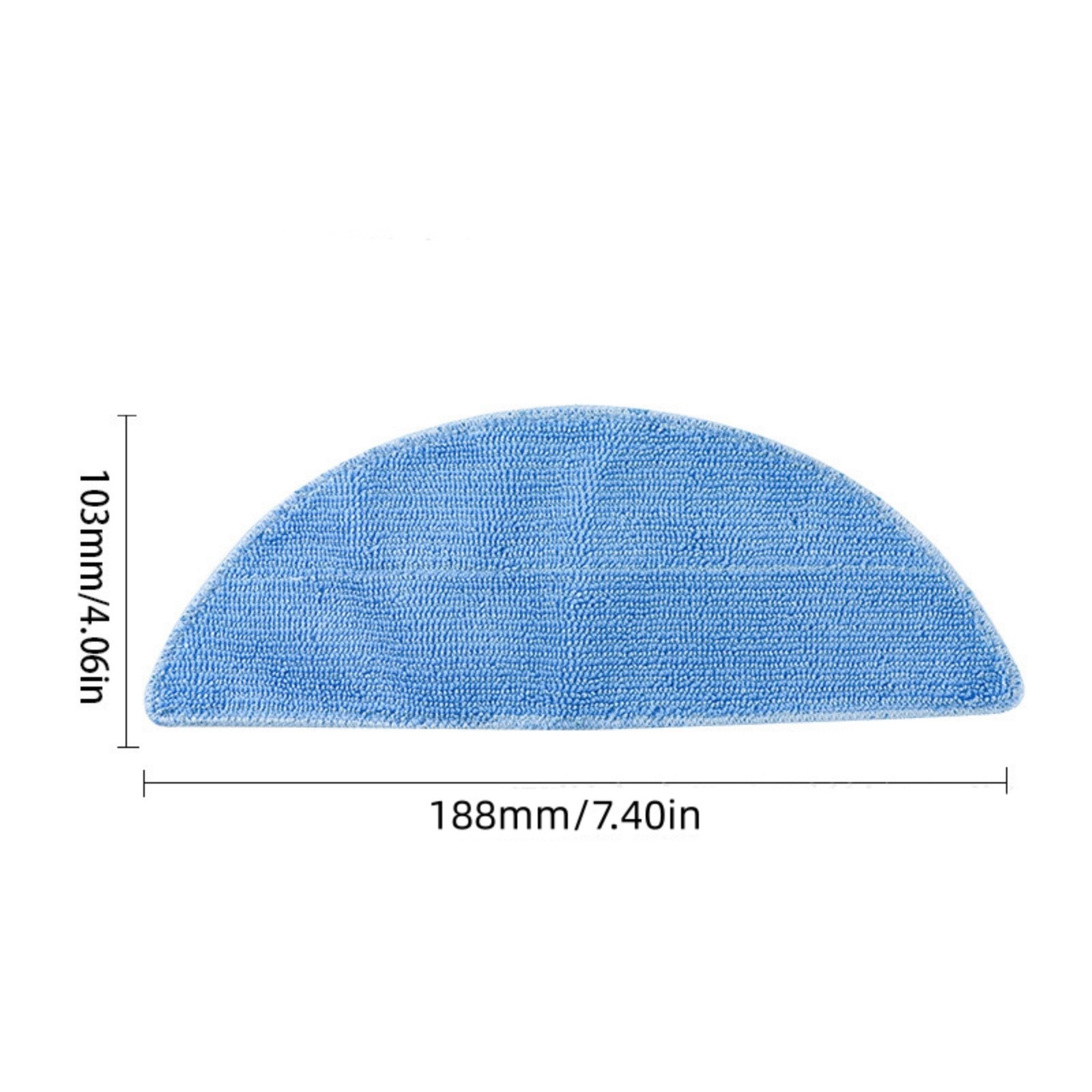 Mop Cloth Compatible with Ecovacs Yeedi Y1 Plus Robot Vacuum