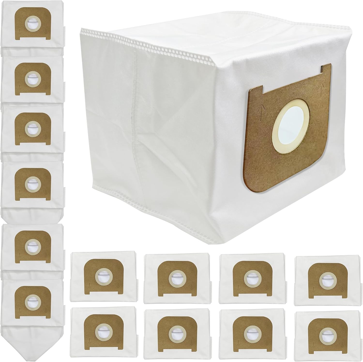 15 Pack Replacement Vacuum Bags for Prolux X8 series Backpack Vacuum Cleaners
