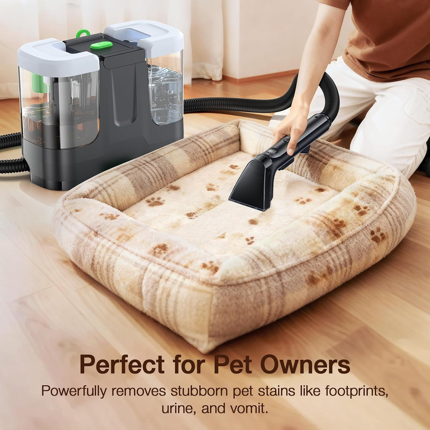 Carpet Cleaner Machine,Deep Cleaner Machine for Rug Cleaner & Couch Cleaner | Ca