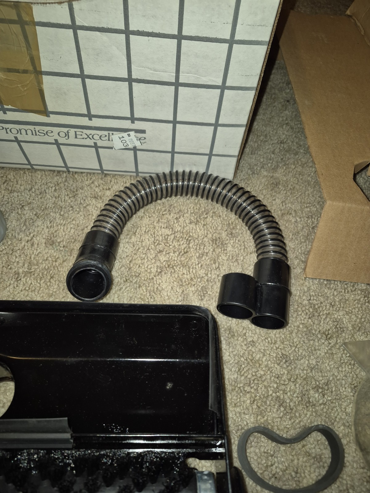 Kirby Heritage II Vacuum Model 5584 Attachment Lot W/ Parts Tank