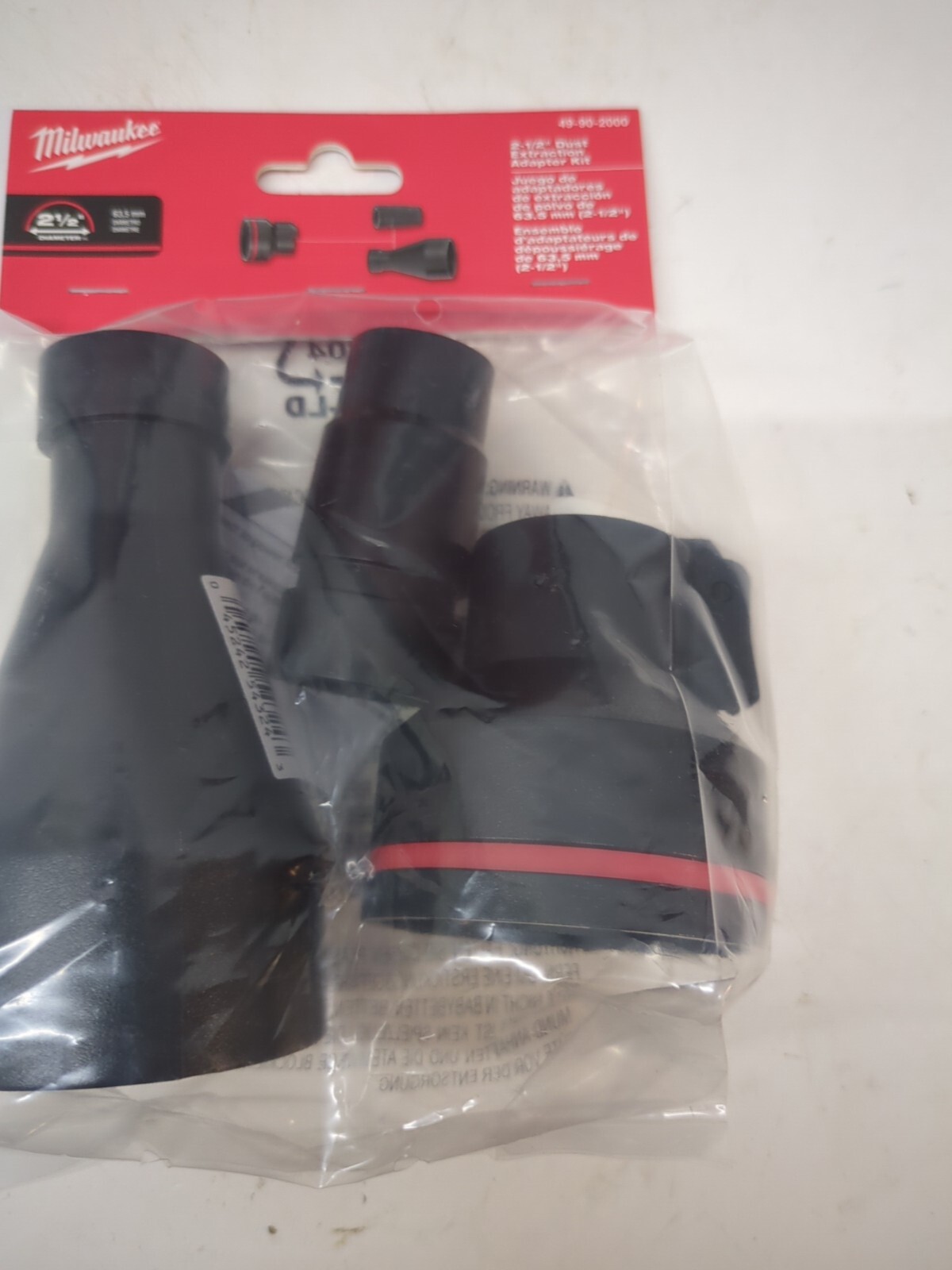 Milwaukee 49-90-2000 2-1/2″ Dust Extraction Adaptor Kit