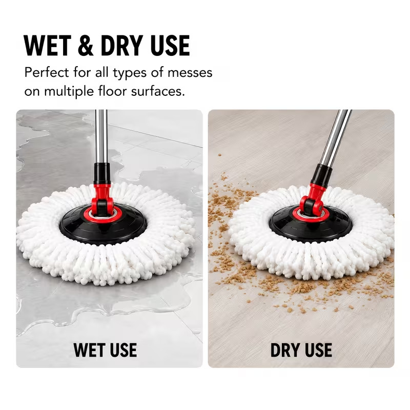 Mop And Bucket Set, Spin Mop And Bucket System, Spin Mop Bucket
