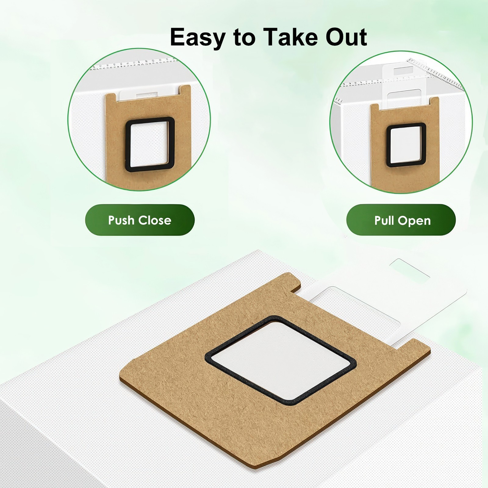 16 Pack Dust Bags for Eufy Omni E25, Omni E28 Robot Vacuum