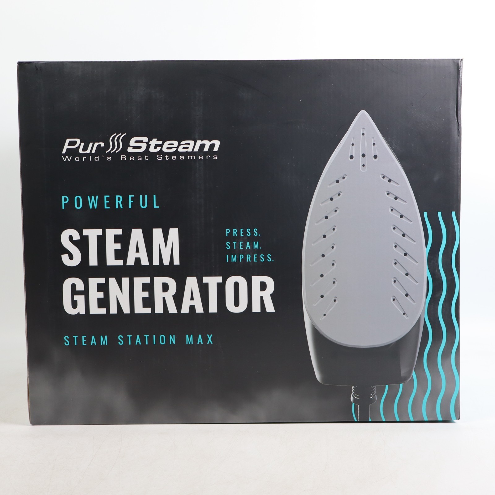 Pursteam Steam Station Max Ceramic Soleplate Steam Iron for Clothes 1500W