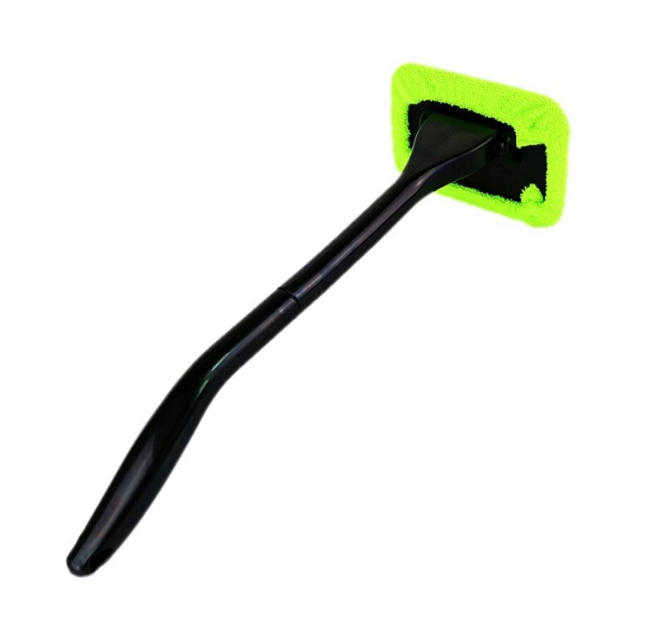 Cleaning Mop Car Dual-Use Dust Removal Defogging(Blue/Green) 2Pcs