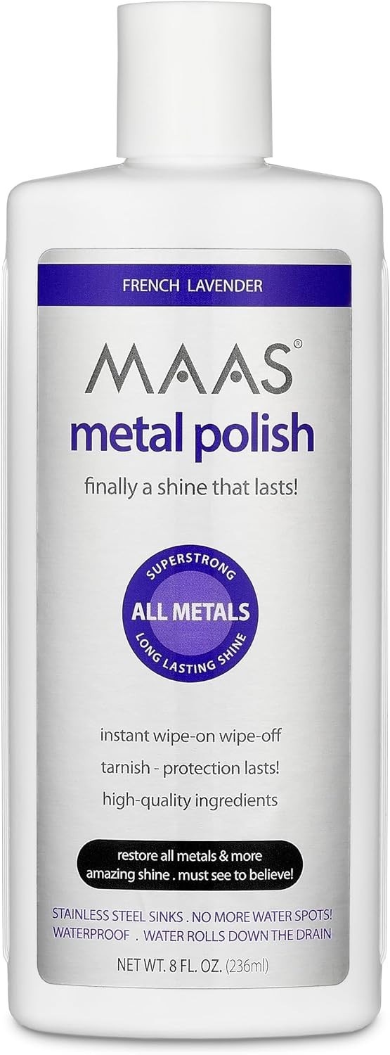 Maas Liquid Metal Polish 8 Oz