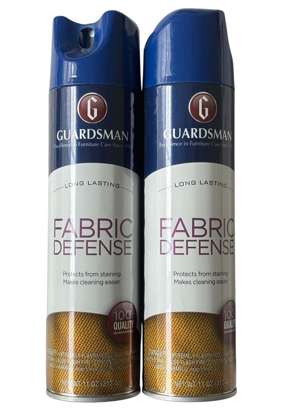 Guardsman Fabric Defense Fabric Protector Spray 11oz Lot of 2 New